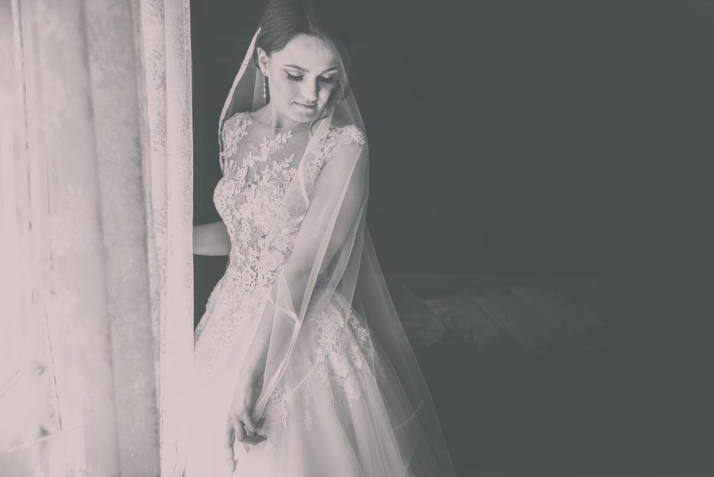 Mladenka, crno-bijela fotografija