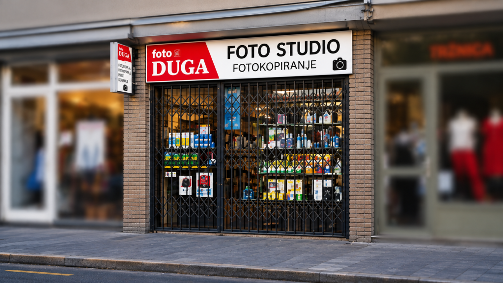Ulaz u Foto studio DUGA